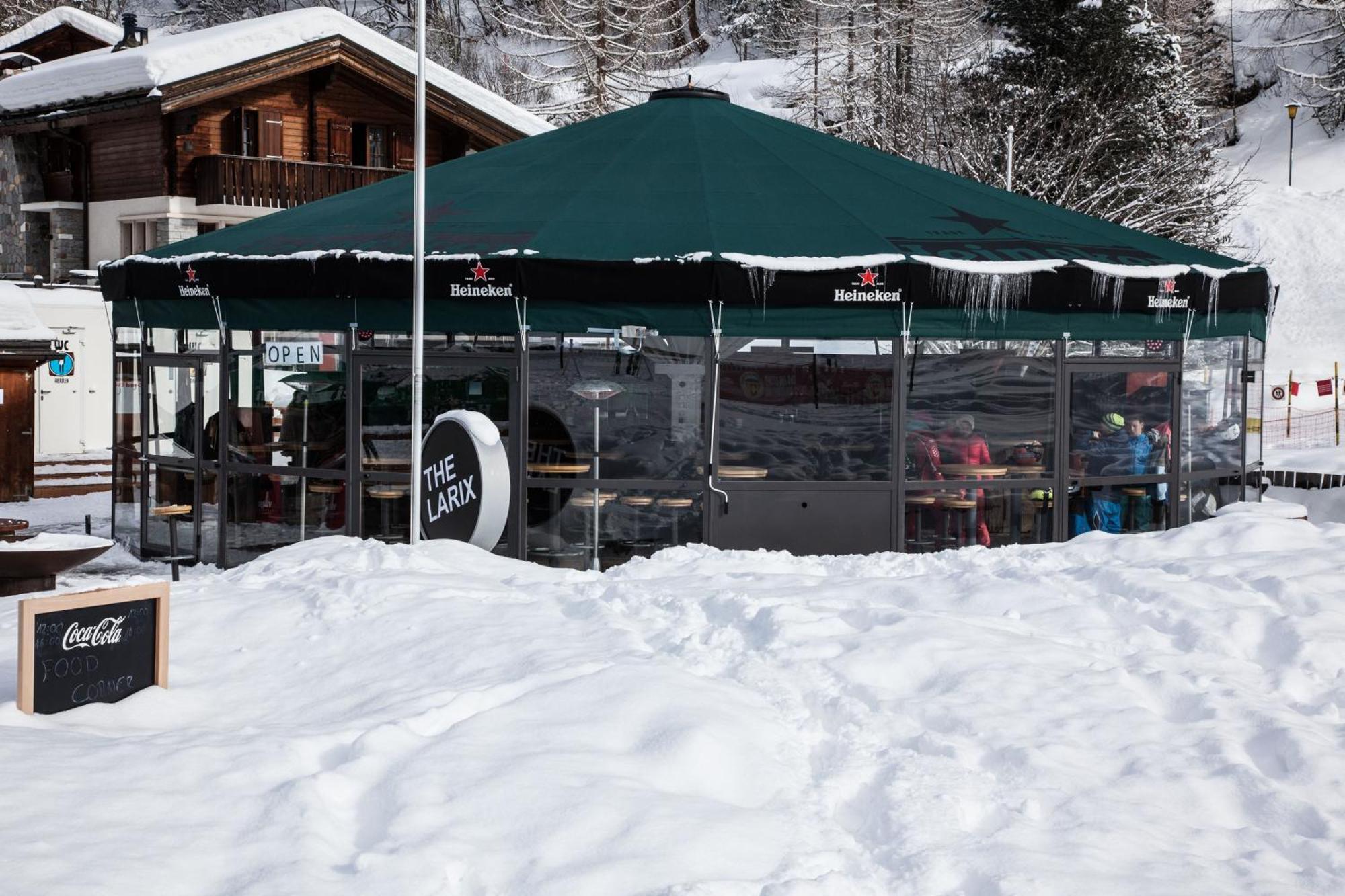 Hotel The Larix Ski-In Ski-Out Saas Fee Extérieur photo