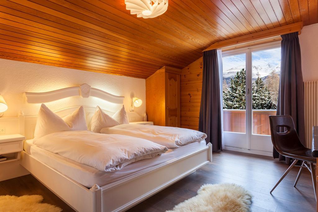Hotel The Larix Ski-In Ski-Out Saas Fee Extérieur photo