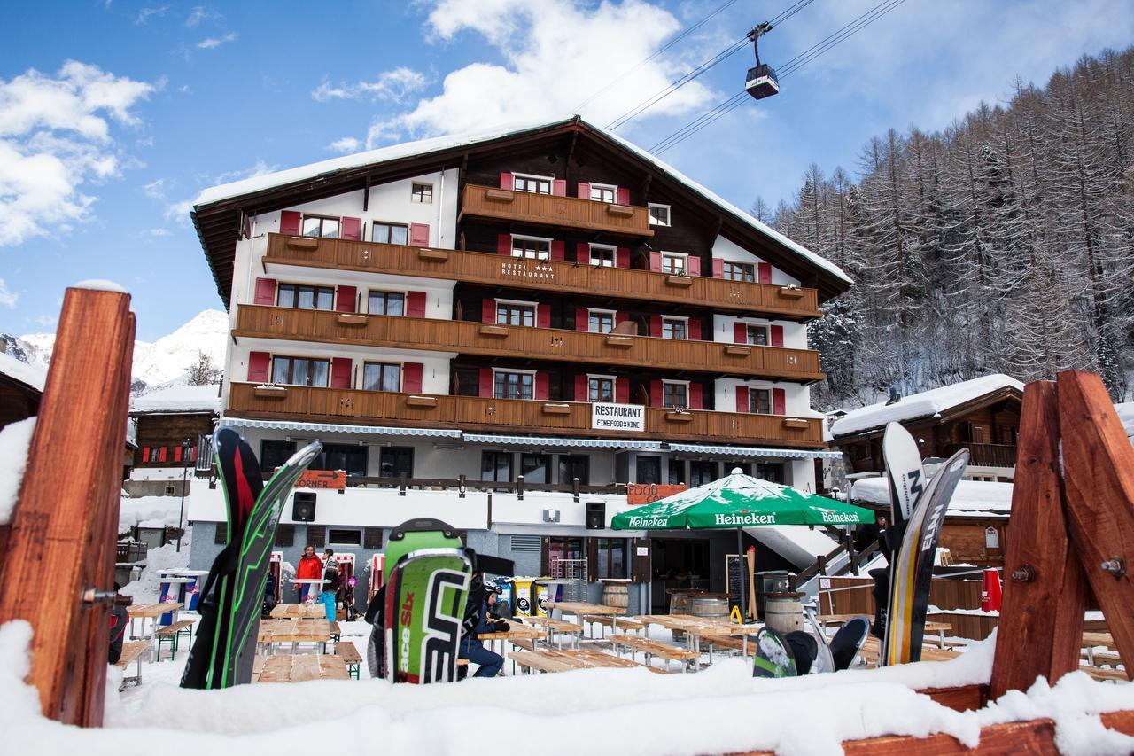 Hotel The Larix Ski-In Ski-Out Saas Fee Extérieur photo
