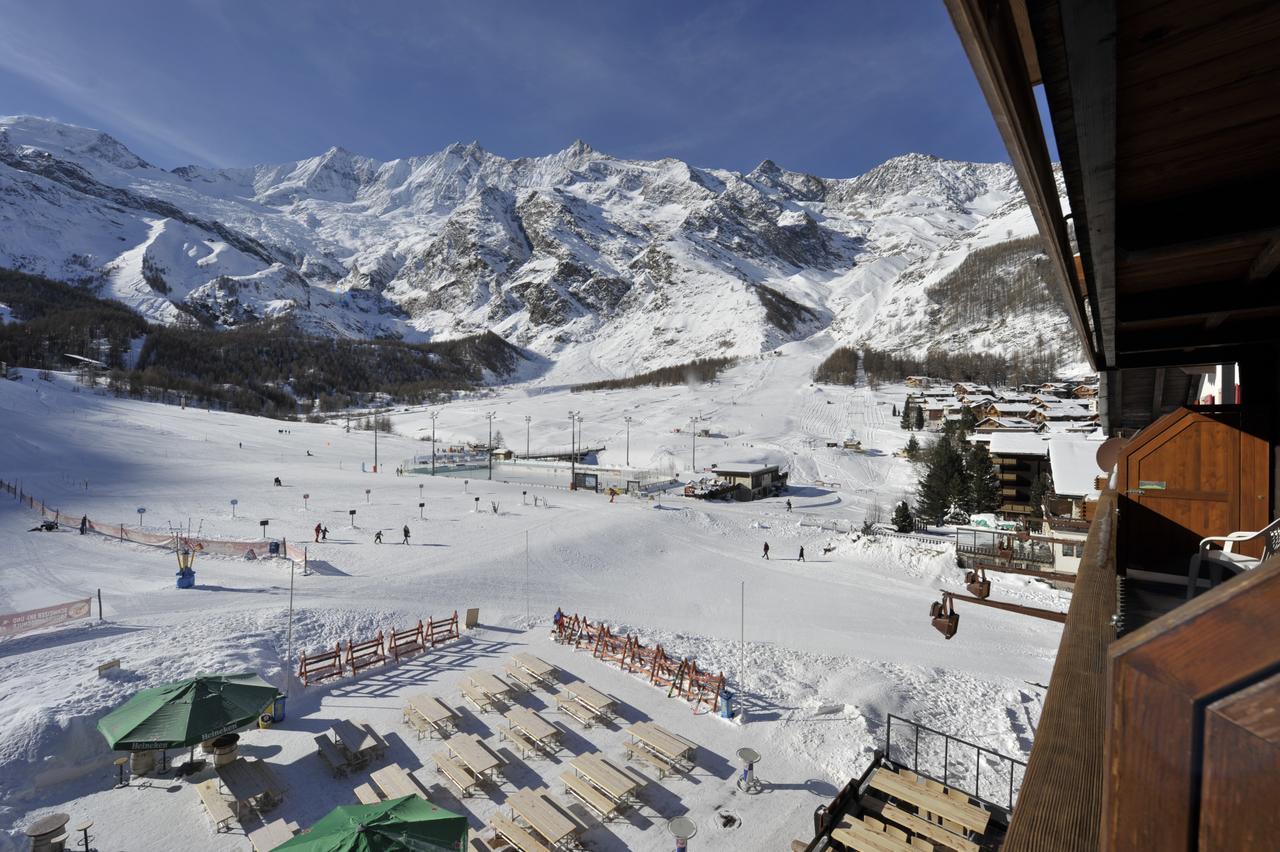 Hotel The Larix Ski-In Ski-Out Saas Fee Extérieur photo