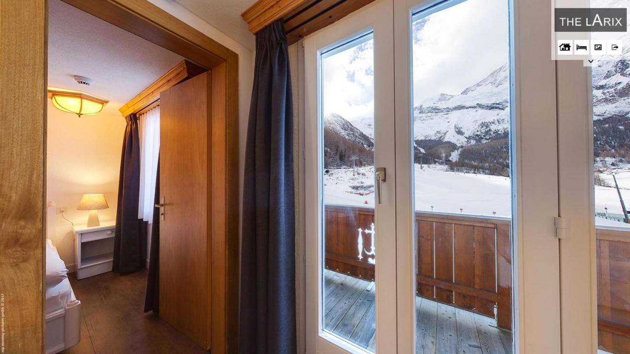 Hotel The Larix Ski-In Ski-Out Saas Fee Extérieur photo