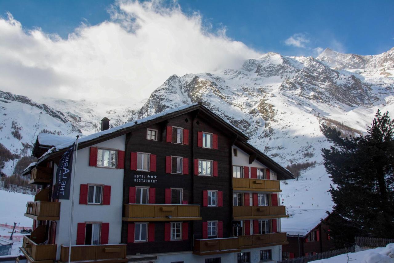 Hotel The Larix Ski-In Ski-Out Saas Fee Extérieur photo